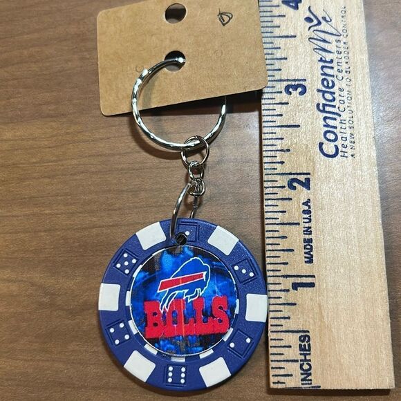 Bills poker keychain - Picture 1 of 2